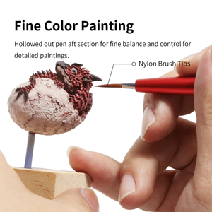DSPIAE AT-FB03 Fine Brush With Replacable Point Tip - Grey – obrázek 5