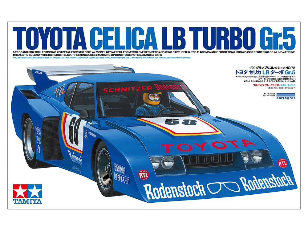 Tamiya 20072 Toyota Celica LB Turbo Gr.5 1/20 – Bild 2