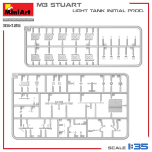 MiniArt 35425 M3 STUART LIGHT TANK, INITIAL PROD 1/35 – Bild 12