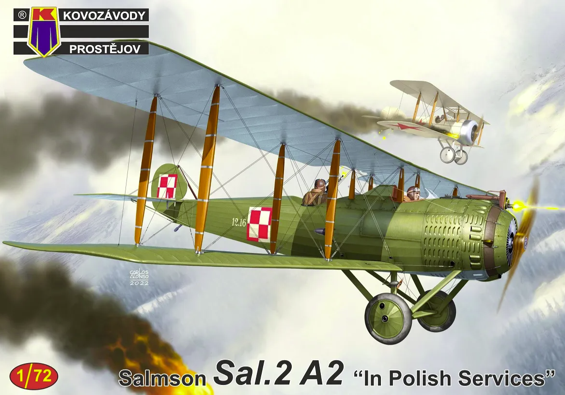 Kovozavody Prostejov KPM0325 Salmson Sal.2A2 &amp;quot;In Polish Services&amp;quot; 1/72