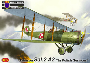 Kovozavody Prostejov KPM0325 Salmson Sal.2A2 &amp;quot;In Polish Services&amp;quot; 1/72