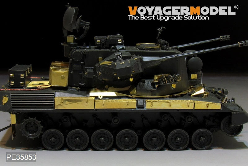 Voyager Model PE35853 Modern German Cheetah A2 SPAAG Basic For MENG TS-030 1/35 – obrázek 12