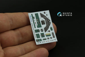 Quinta Studio QD48319 F4F-3 late 3D-Printed &amp;amp; colored Interior on decal paper (Eduard) 1/48 – Bild 2