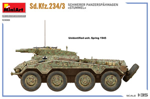 MiniArt 53001 Sd.Kfz.234/3 SCHWERER PANZERSPAHWAGEN STUMMEL 1/35 – image 15