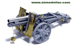 ET Model E35-016 WWII German 15cm sIG33 Infantry Gun (For DRAGON 6259/6473) (1/35) – image 4