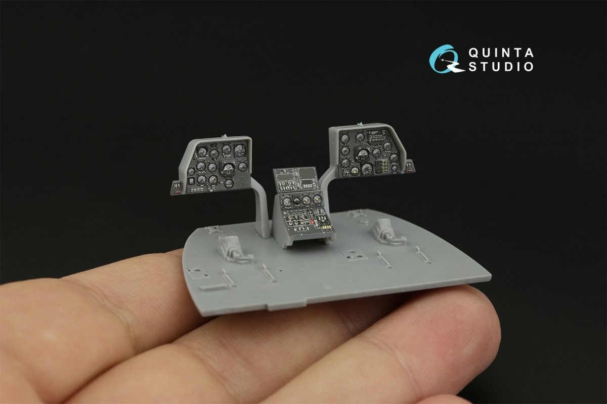 Quinta Studio QD48354 Mi-17 (Mi-8MT Export version) 3D-Printed &amp;amp; colored Interior on decal paper (Zvezda) 1/48 – Bild 9
