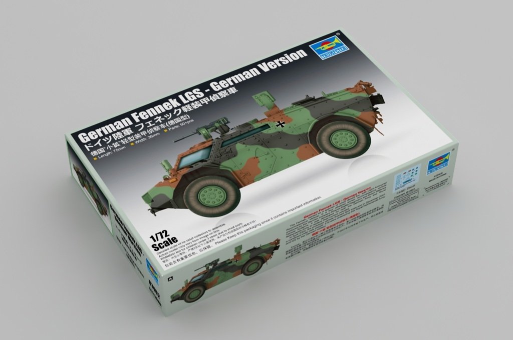 Trumpeter 07402 Fennek LGS - German Version 1/72 – image 2