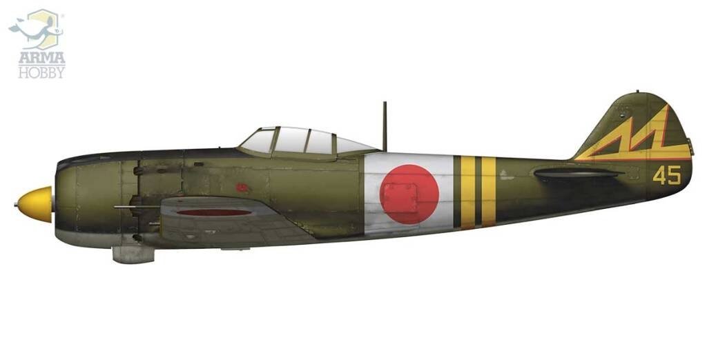 Arma Hobby 70051 Nakajima Ki-84 Hayate Expert Set 1/72 – obrázek 12