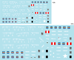 Star Decals 72-A1015 RMASG Centaurs in Normandy 1/72 – Bild 3
