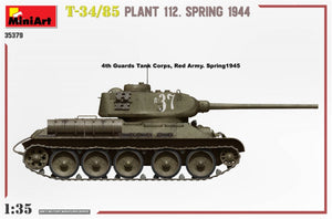 MiniArt 35379 T-34/85 PLANT 112. SPRING 1944 1/35 – zdjęcie 8