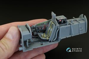 Quinta Studio QD32004 P-51D (Late) 3D-Printed &amp;amp; colored Interior on decal paper (for Tamiya kit) 1/32 – obrázek 7