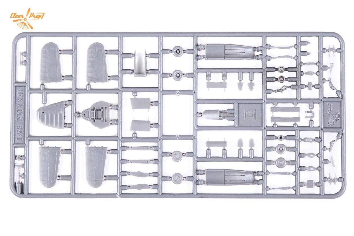 Clear Prop! CP72001 GLOSTER E28/39 PIONEER EXPERT KIT 1/72 – Bild 14