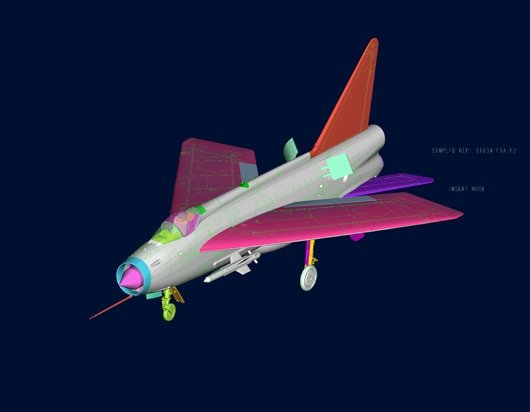Trumpeter 01634 English Electric (BAC) Lightning F.1A/F.2 1/72 – Bild 2