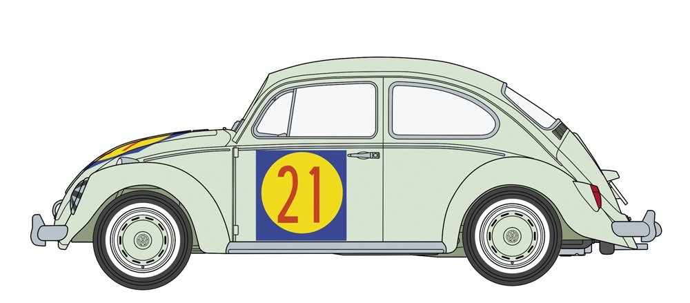 Hasegawa 20623 Volkswagen Beetle Type 1 1963 Nippon Grand Prix 1/24 – image 2