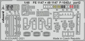Eduard 491147 F-104DJ for KINETIC 1/48 – image 3