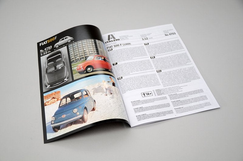 Italeri 4703 FIAT 500F 1968 1/12 – obrázek 13