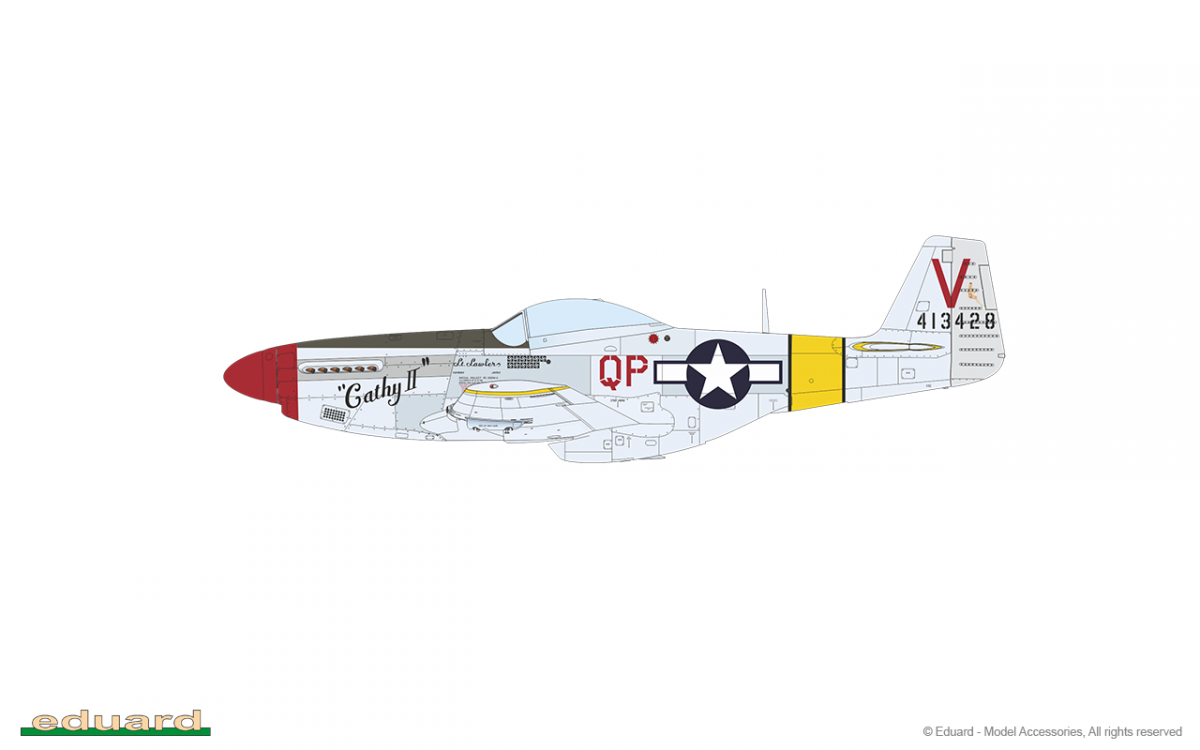 Eduard 11159 RED TAILS &amp;amp; Co. DUAL COMBO 1/48 – imagen 19
