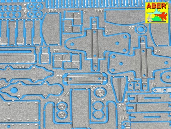 Aber 16050 Tiger I, Ausf.E – Middle version (Basic set) 1/16 – Bild 6