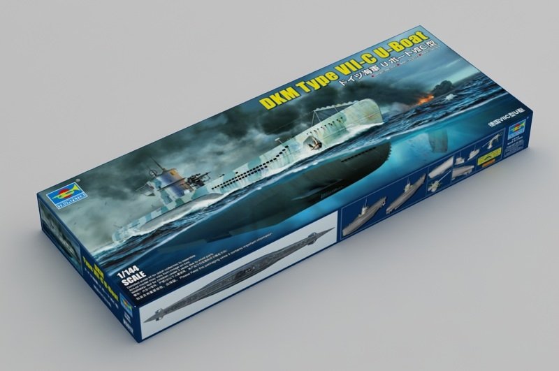 Trumpeter 05912 DKM Type VII-C U-Boat 1/144 – image 2