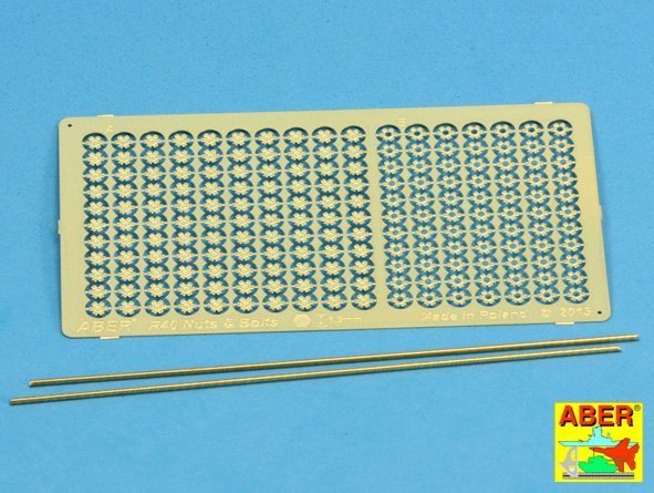 Boulons et écrous hexagonaux Aber R-40 1,5 mm utiles pour (1/16)