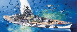 Dragon 7047 German Battleship Tirpitz 1/700 – obrázek 2