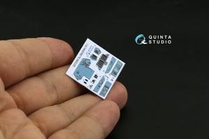 Quinta Studio QD72060 Su-35S 3D-Printed &amp;amp; colored Interior on decal paper (GWH) 1/72 – obrázek 3