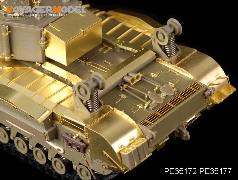 Maquette Voyager PE35177 Churchill Mk.III AVRE britannique de la Seconde Guerre mondiale pour AFV CLUB 35167 1/35 – image 8