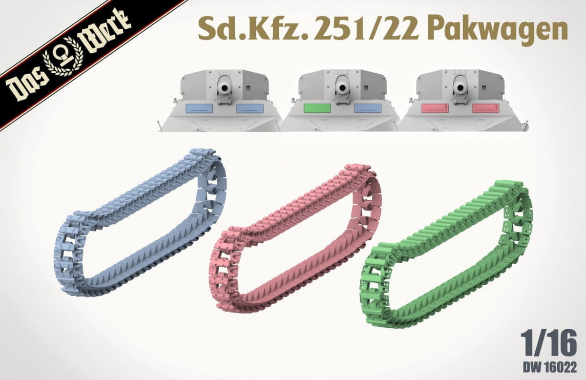 Das Werk DW16022 Sd.Kfz. 251/22 Pakwagen 1/16 – zdjęcie 7