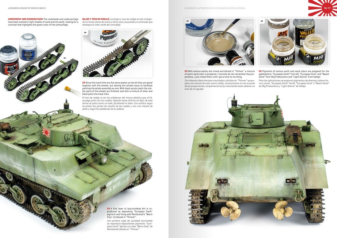 AK Interactive AK549 JAPANESE ARMOR IN WORLD WAR II – imagen 4