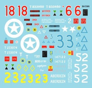 Star Decals 35-C1245 British Shermans 1/35 – image 3