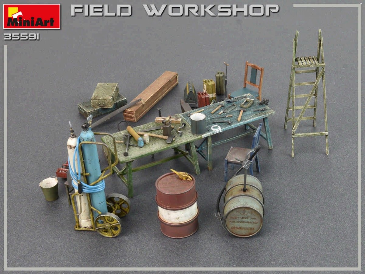 MiniArt 35591 FIELD WORKSHOP 1/35 – Bild 5