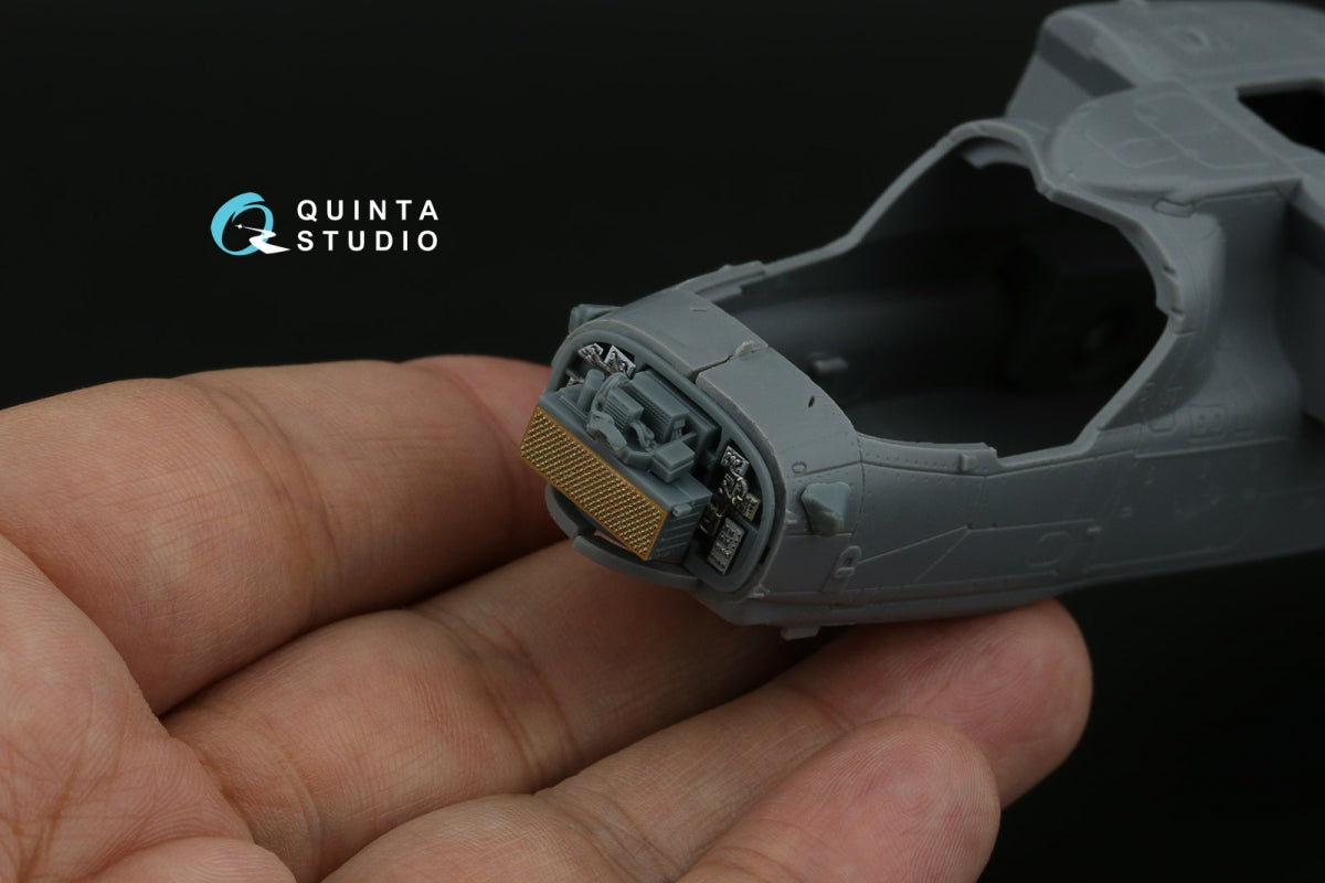 Quinta Studio QD+72238 Ka-52M radar bay (Quinta Models) (with 3D-printed resin parts) 1/72