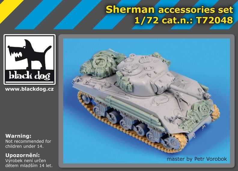 Black Dog T72048 Sherman accessories set for Dragon 1/72 – image 2