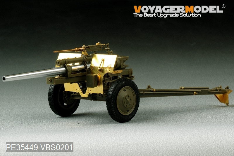 Voyager Model PE35449 WWII US 3inch M5 ATG/w M1 or 105mm Howitzer M2A1Carriage 2in1 For AFV CLUB 35S64 and 35160 1/35 – Bild 4