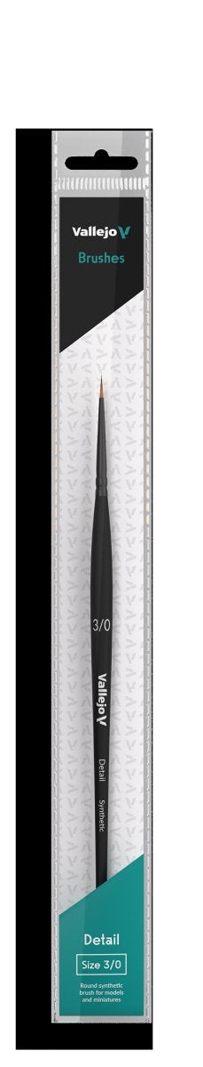 VALLEJO B02030 - Brush - Detail - Round Synthetic No. 3/0