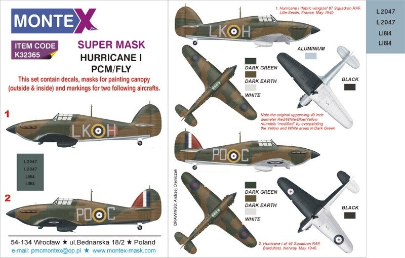 Montex K32365 HURRICANE I 1/32