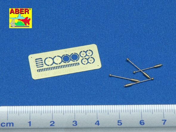 Aber R-28 German width indicator for Sd.Kfz.231; 232; 250; 251 (4 pcs.) 1/35 – image 2