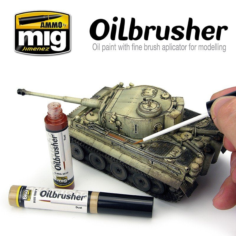 AMMO of Mig Jimenez 3502 Oilbrusher AMMO YELLOW - oil paint with a brush – image 3