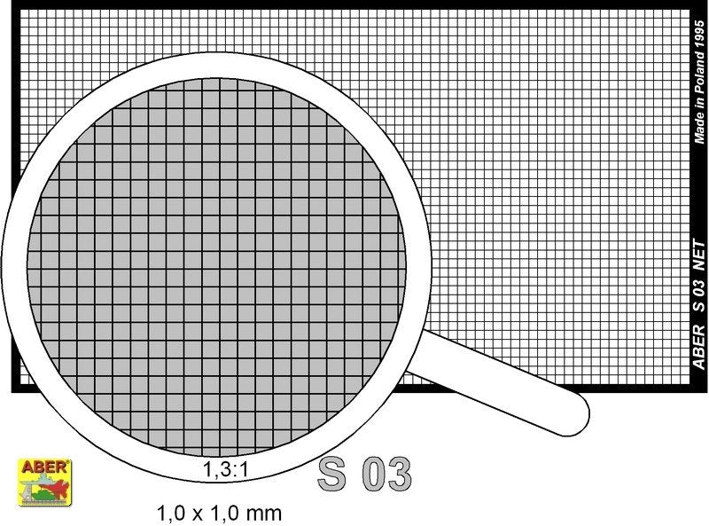 Aber S-03 Net 1.0 x 1.0 mm – imagen 2