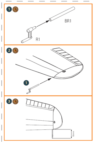 Clear Prop! CPA48009 Hawk H-75 M/N/O pitot tube for CP kit 1/48 – Bild 3