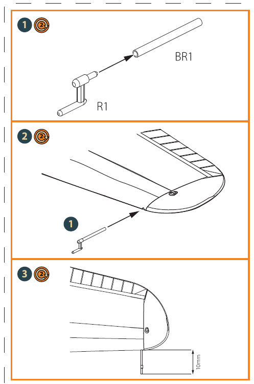 Clear Prop! CPA48009 Hawk H-75 M/N/O pitot tube for CP kit 1/48 – Bild 3