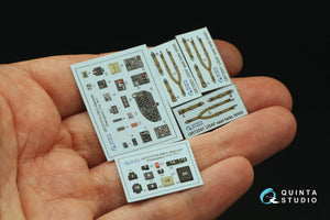 Quinta Studio QD72176 B-26B Marauder 3D-Printed &amp;amp; colored Interior on decal paper (Hasegawa/ Eduard/ Hobby2000) 1/72 – Bild 2