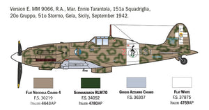 Italeri 1481 Macchi MC.202 Flogore &amp;quot;Aces&amp;quot; - 5 Regia Aeronautica Aces Versions 1/72 – image 6
