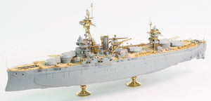 Pontos 35023FN USS BB-34 New York 1944 Detail-up set (w/Teak Tone Deck, Barrels, Resin, PE) – Bild 2