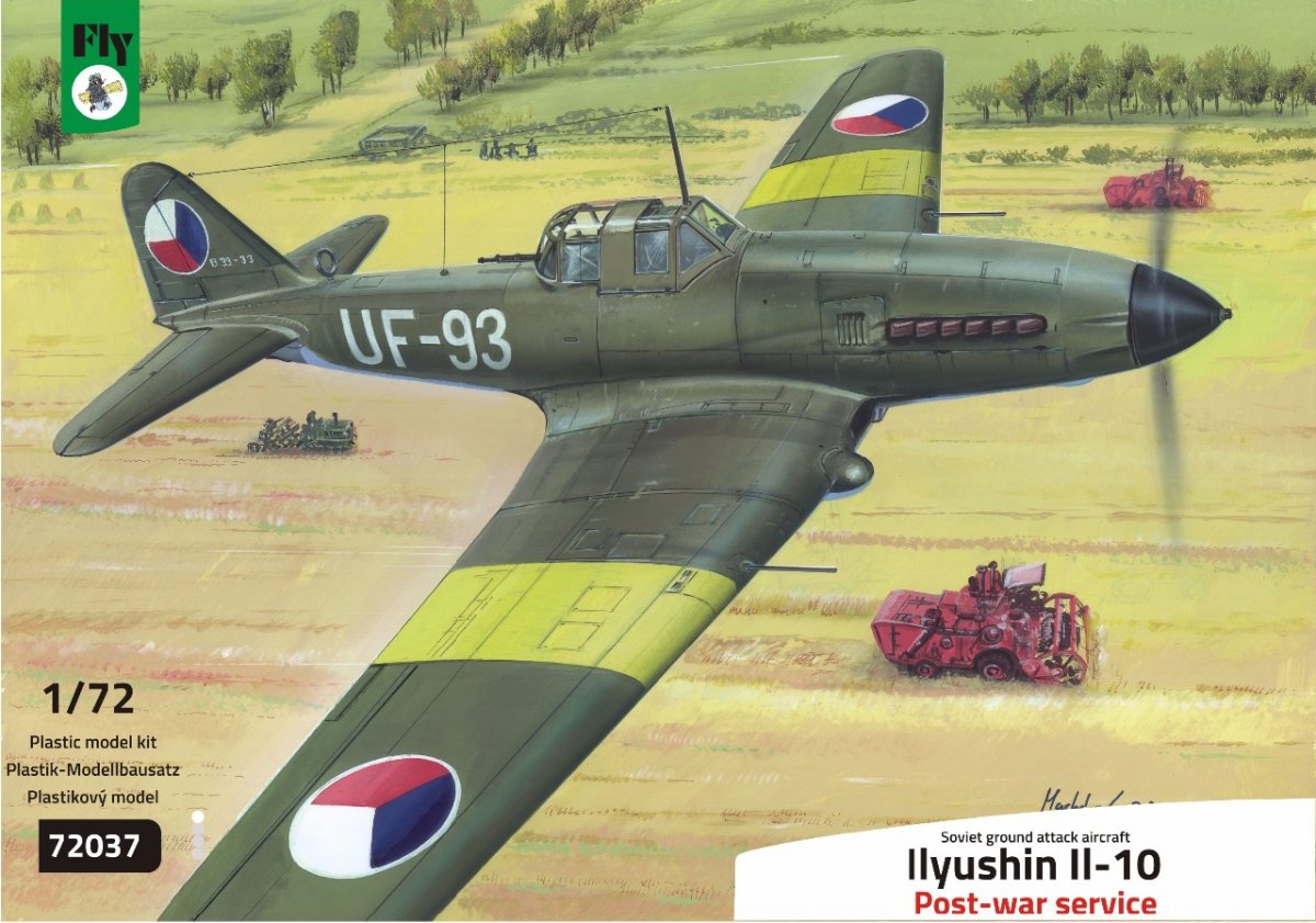 Fly 72037 Ilyushin Il-10 Service d'après-guerre 1/72