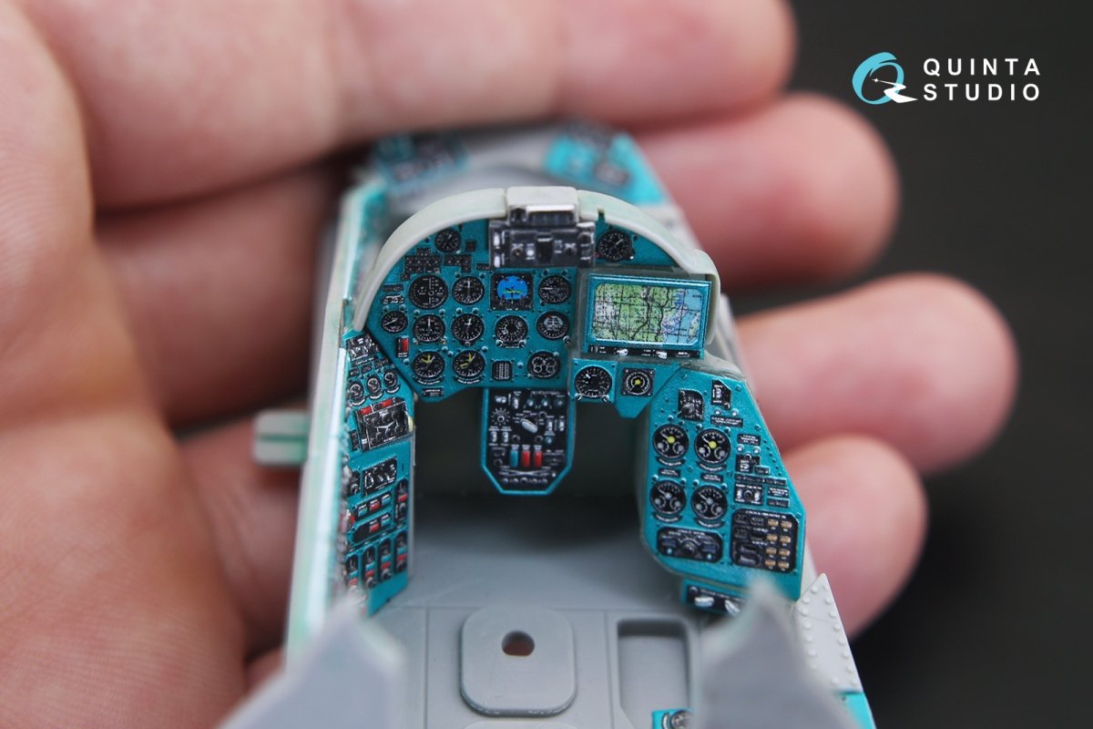 Quinta Studio QD35020 Mi-24V 3D-Printed &amp;amp; colored Interior on decal paper (for Trumpeter kit) 1/35 – Bild 5