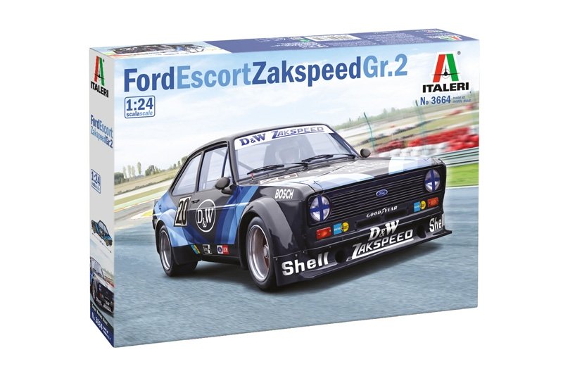 Italeri 3664 Ford Escort Zakspeed Gr.2 1/24 – obrázek 2