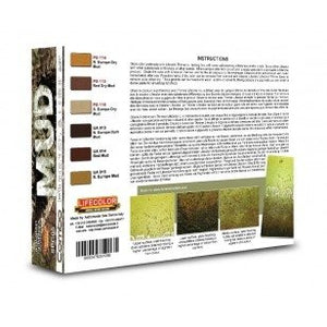 Lifecolor SPG05 Pigments and colors Mud 6x22ml – Bild 2