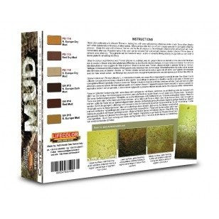 Lifecolor SPG05 Pigments and colors Mud 6x22ml – Bild 2
