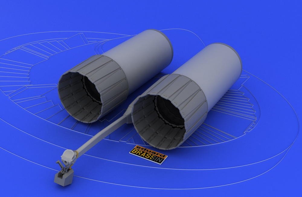 Eduard 648023 F-4 exhaust nozzles late 1/48 (Hasegawa) – zdjęcie 4